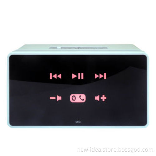 Portable NFC Bluetooth Speaker with Bass Vibration Sound